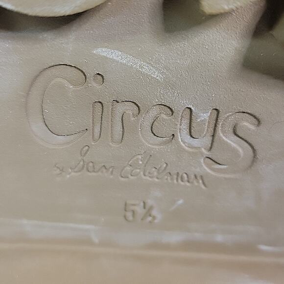 Circus by Sam Edelman Floral Mid Calf Boots Brown Snake Print Womens 5.5 NEW - Picture 8 of 12